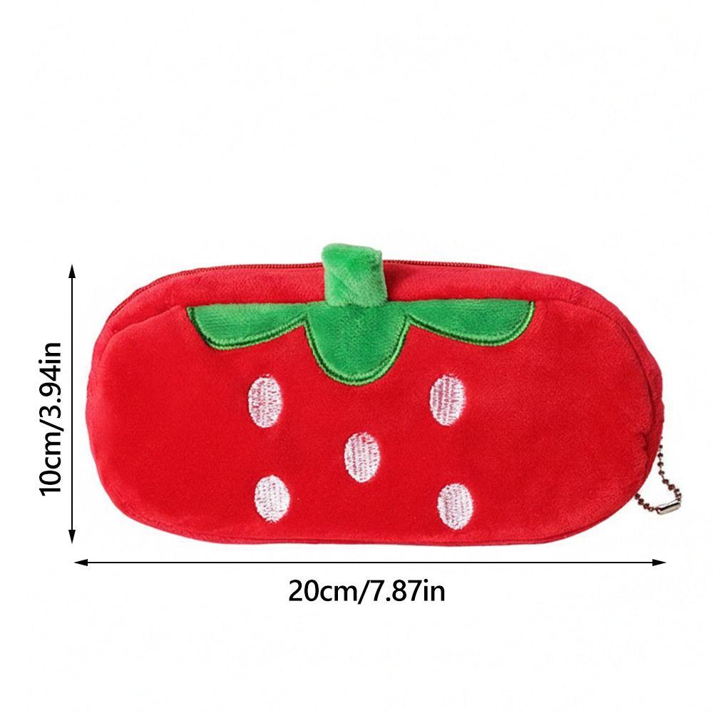 Zipper Design Pencil Case Large Opening Design Stationery Bag Stationery Pouch  School Supplies