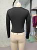 European & American Women's Autumn/Winter Slim Long Sleeve Top – Sexy & Warm Base Layer
