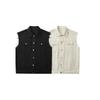 2025 Spring Men Cotton Waistcoat Korean Style Slim Sleeveless Vests Fashion Male Moto Biker Denim Vest Sleeveless Coats Men