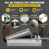 Sausage Stuffer Machine 7L Stainless Steel Sausage Filler Horizontal Manual Sausage Meat Stuffer Machine for Making Hot Dog Sausages Bratwurst