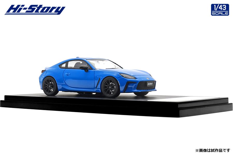 INTERALLIED Hi Story Scale Toyota GR86 RZ Bright Blue II Finished Product HS563BL 1/43 (2023)