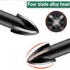 Cross Hexagonal Ceramic Tile Drill Bit Set, Hard Alloy, Glass, Ceramic, Concrete, Hole Opener, Brick Tool Kit