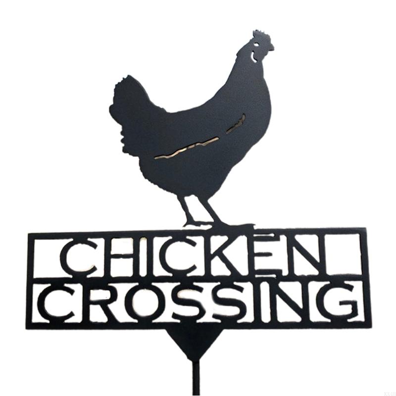 KX4B Paint Gardening Garden Decoration Sign Weather Vane Retro Farm Scene Garden Stake Weathervane Professional Tools