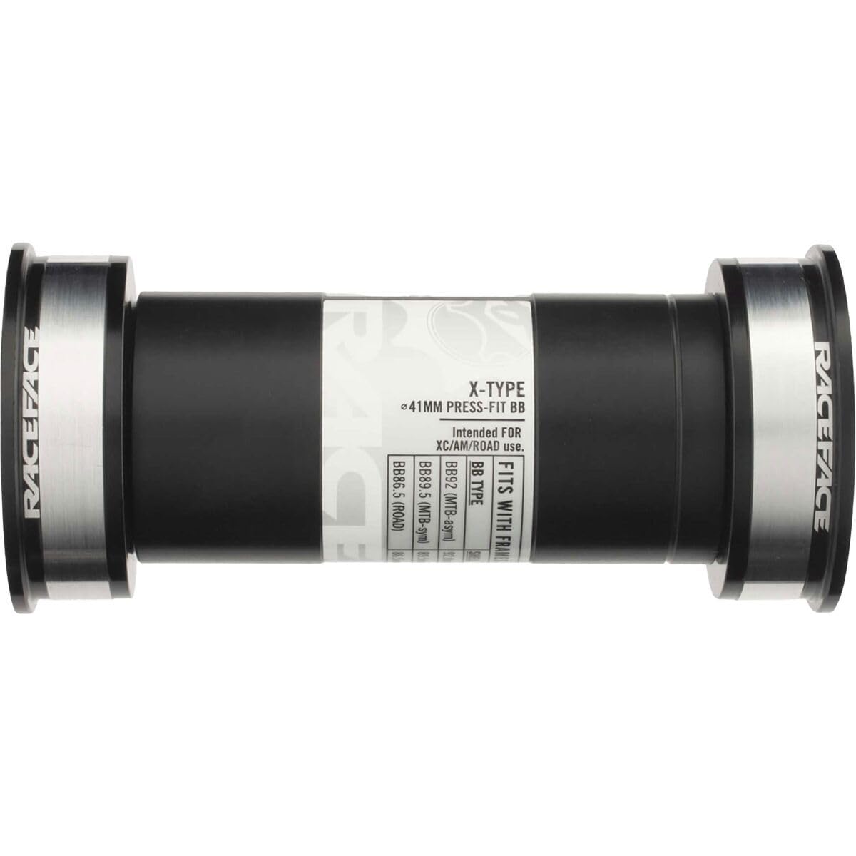 

Race Face EXI BB92 Bottom Bracket: 41mm ID x 92mm shell x 24mm spindle
