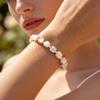 Elegant Irregular Natural Shell Bead Bracelets for Women Stainless Steel Handmade Adjustable Bracelet High Quality Fine Jewelry