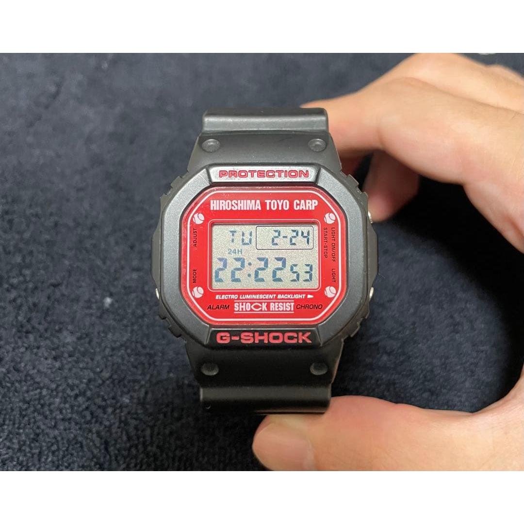 G-SHOCK x Hiroshima Carp collaboration model 2009 Municipal Stadium last year