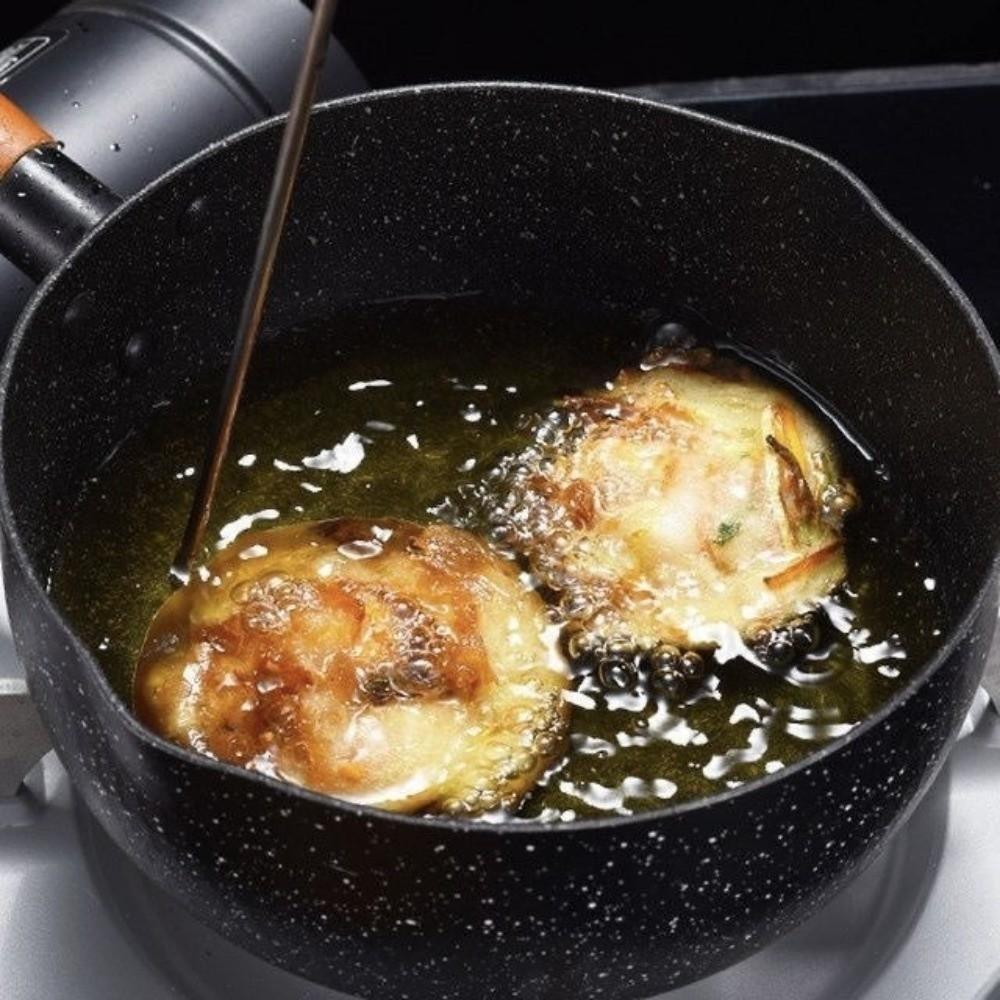 Creative Stainless Steel Frying Mold Non-Stick Easy To Clean Oil Cake Spoon Multi-Purpose Kitchen Gadgets Street Food