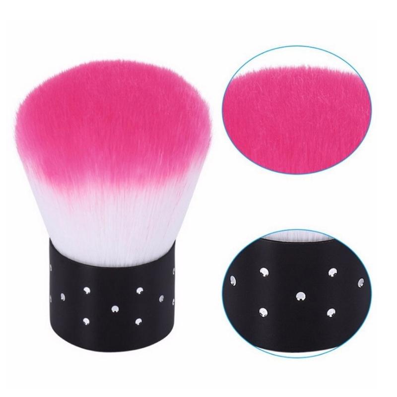 Nail Dust Cleaning Brush With Soft Fibers Comfort Grip Nail Brush For Hand Feet Nail Hygiene And Detailed Cleaning