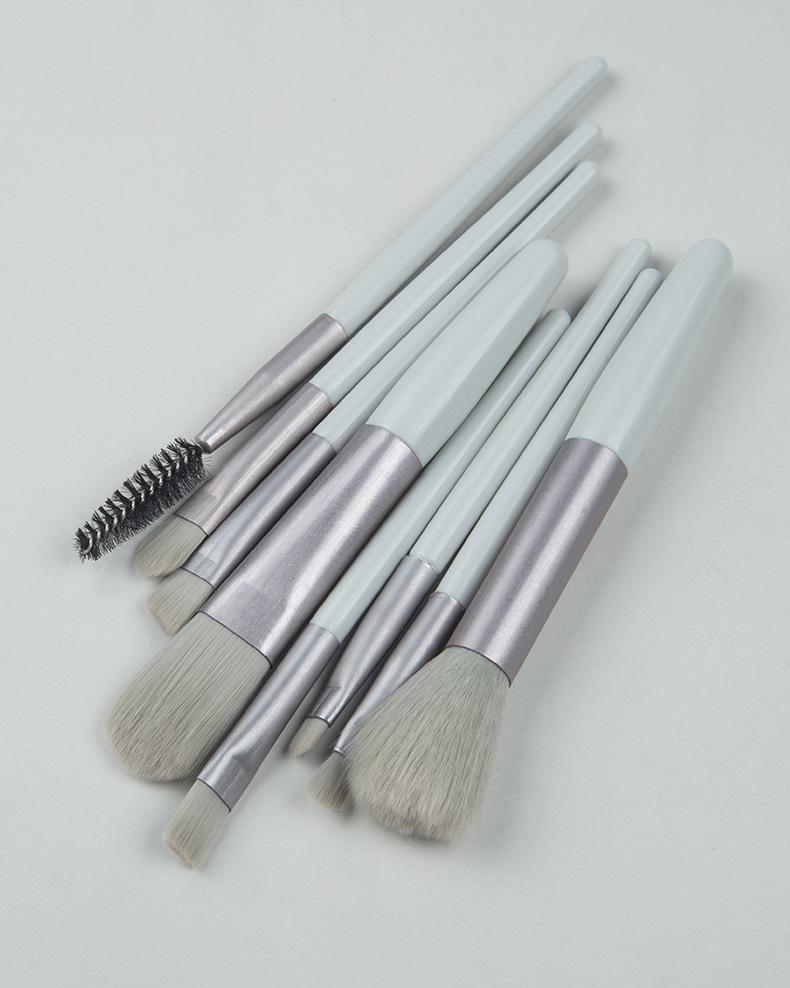 New 8Pcs Makeup Brush Set Makeup Concealer Blush Loose Powder Brush Eye Shadow Highlighter Foundation Brush Beauty Tools