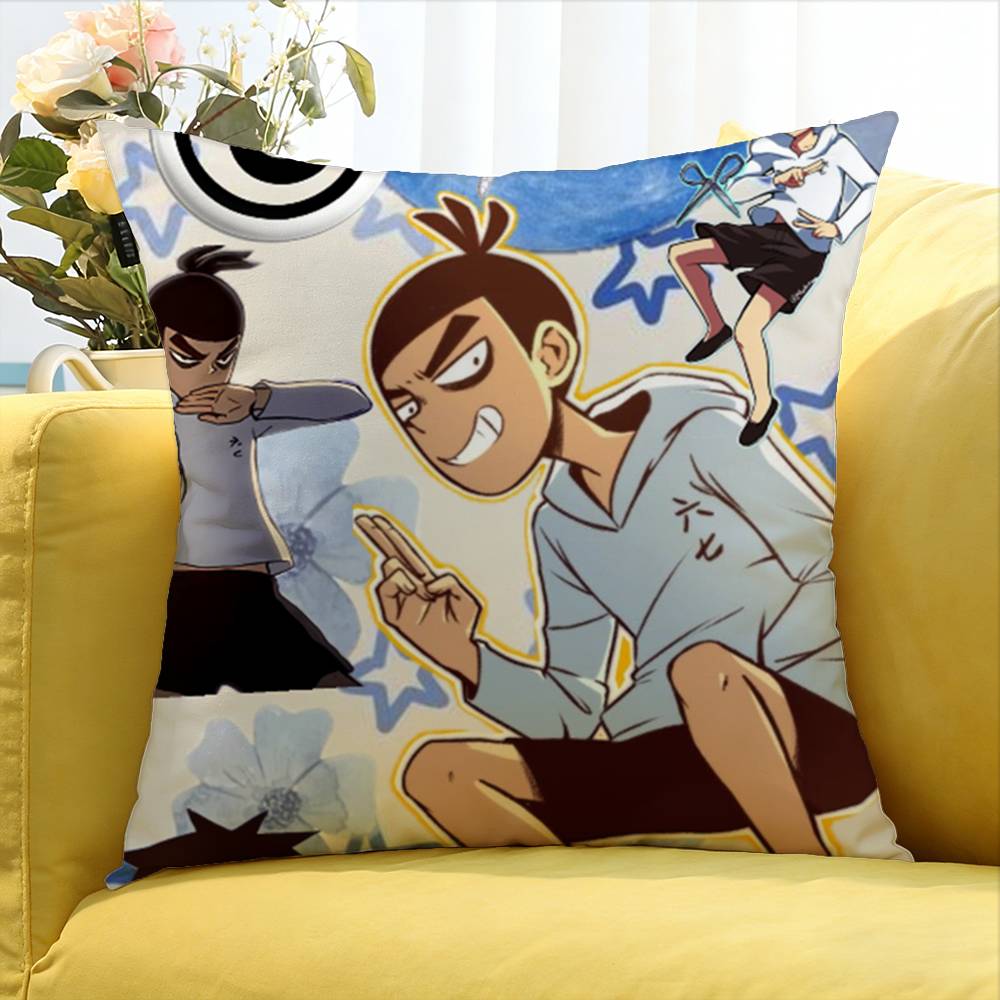 Scissor Seven World Various Sizes Square Pillow Case For Car Home Bedchamber Decor