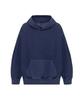 Standard Pigment Brushed Fleece Hoodie_Blue Shadow