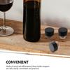 10/20Pcs Aluminum Top T-shaped Stopper Cork Wood Wine Caps Sealing Plug Bottle Stoppers  Household