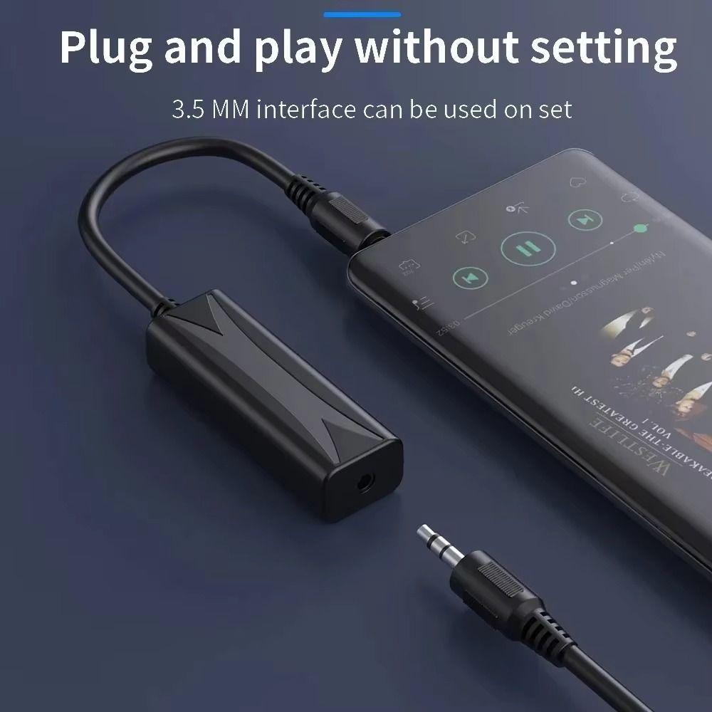 Aux Audio Noise Filter Ground Loop Speaker Line Denoiser Small Audio Noise Isolator  Phone