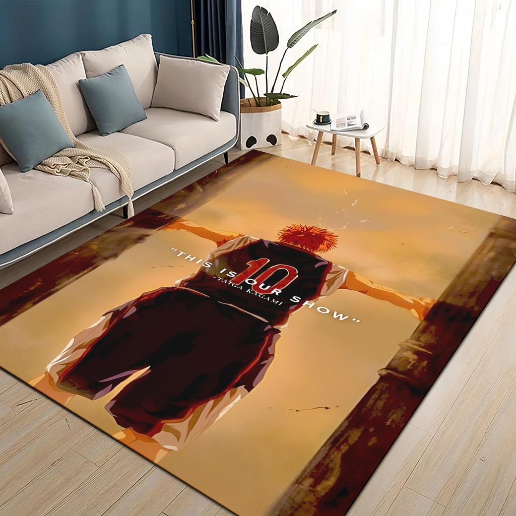 27 Styl Nowy Kreskówkowy Anime Kuroko no Basket Dywanik Dywan do Salonu Sypialni Dekoracja Domowa Sofa, Mata Podłogowa Antypoślizgowa do Zabawy dla Dzieci