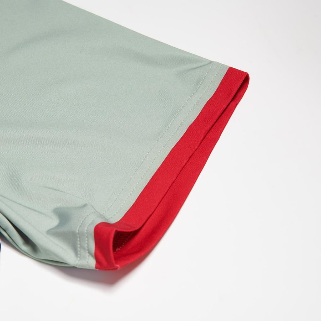 Puma Volition Patriot Star Color Block Lightweight Cool Dry Short Sleeve Polo Shirt Men Polo Shirts Cement-Gray 532982-02