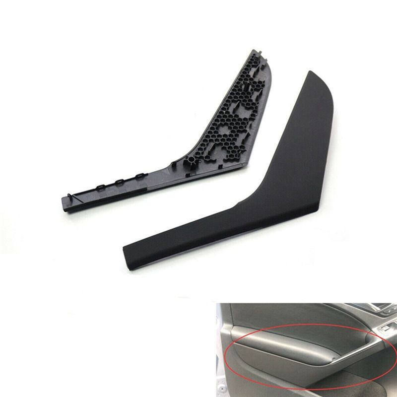 Portable Car Interior Door Pull Handle Trim Cover Black Inner Accessories Cap Parts For-VW Golf 6 MK6 2009-2013 5K4868039A