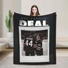 Off Campus  Blanket  Plush Funny Soft Throw Blankets for Chair Covering Sofa All Season,