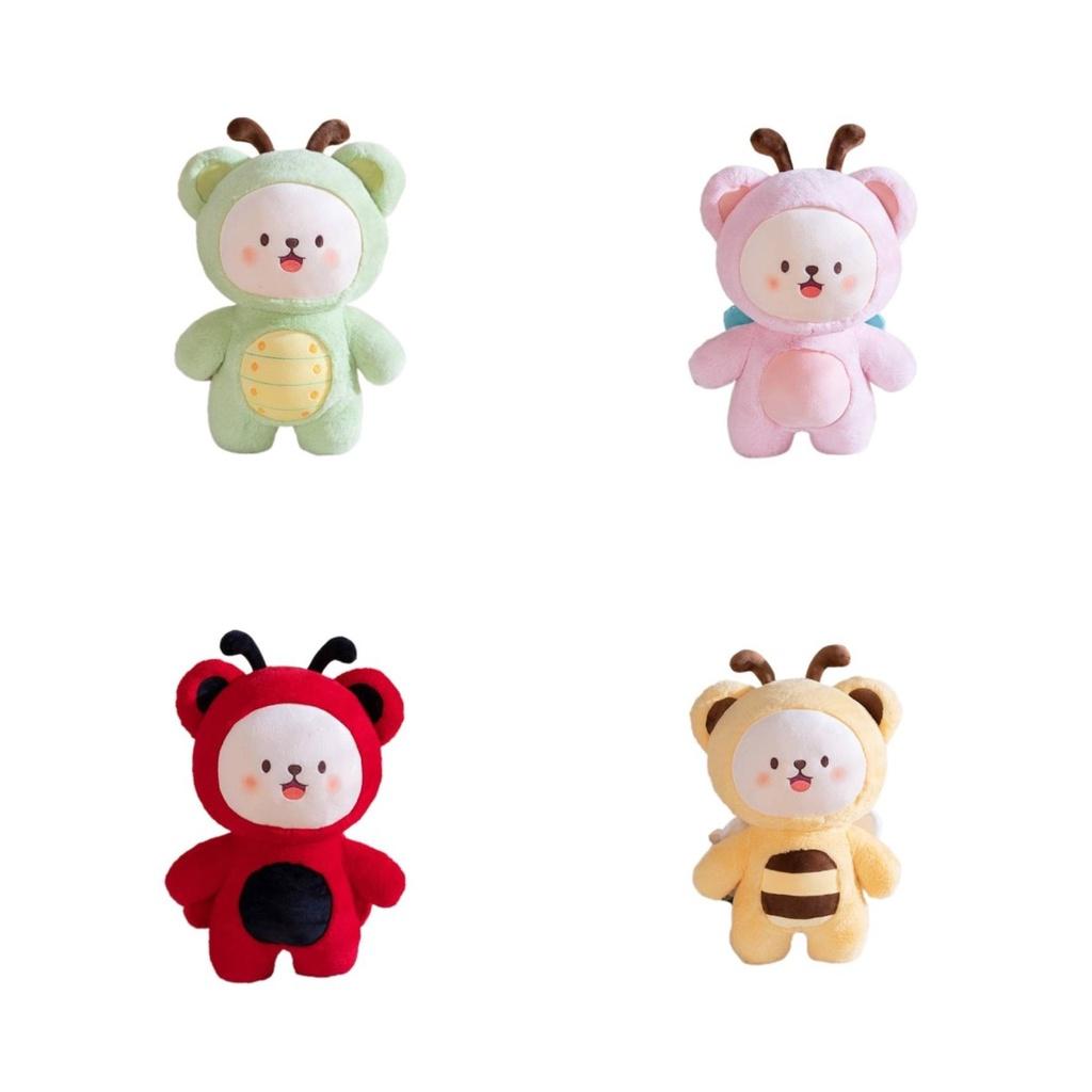 Cute Bee Butterfly And Ladybug Plush Toys For Kids And Adults
