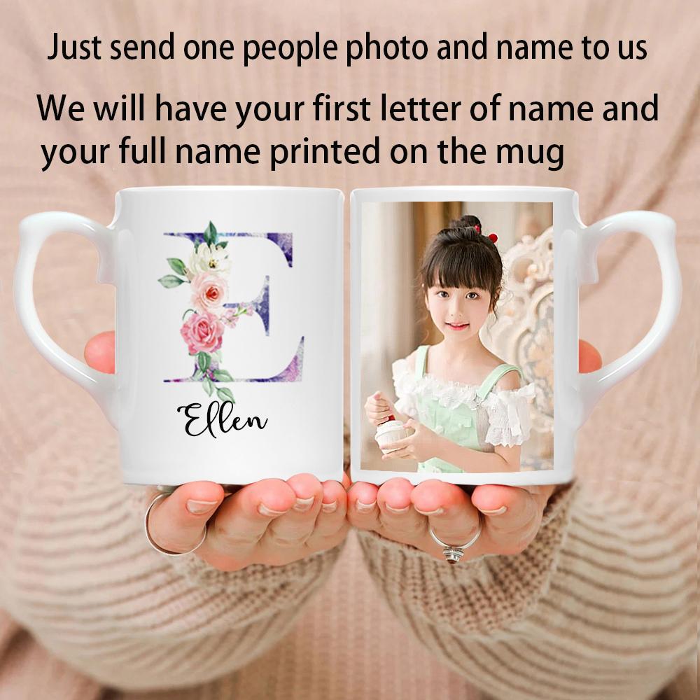 Personalised Your Photo Mug, Custom NAME IMAGE TEXT Cup,Customize White Ceramic Coffee Mugs, Tea Cups, Mothers day, Wedding Gift 301-400ml