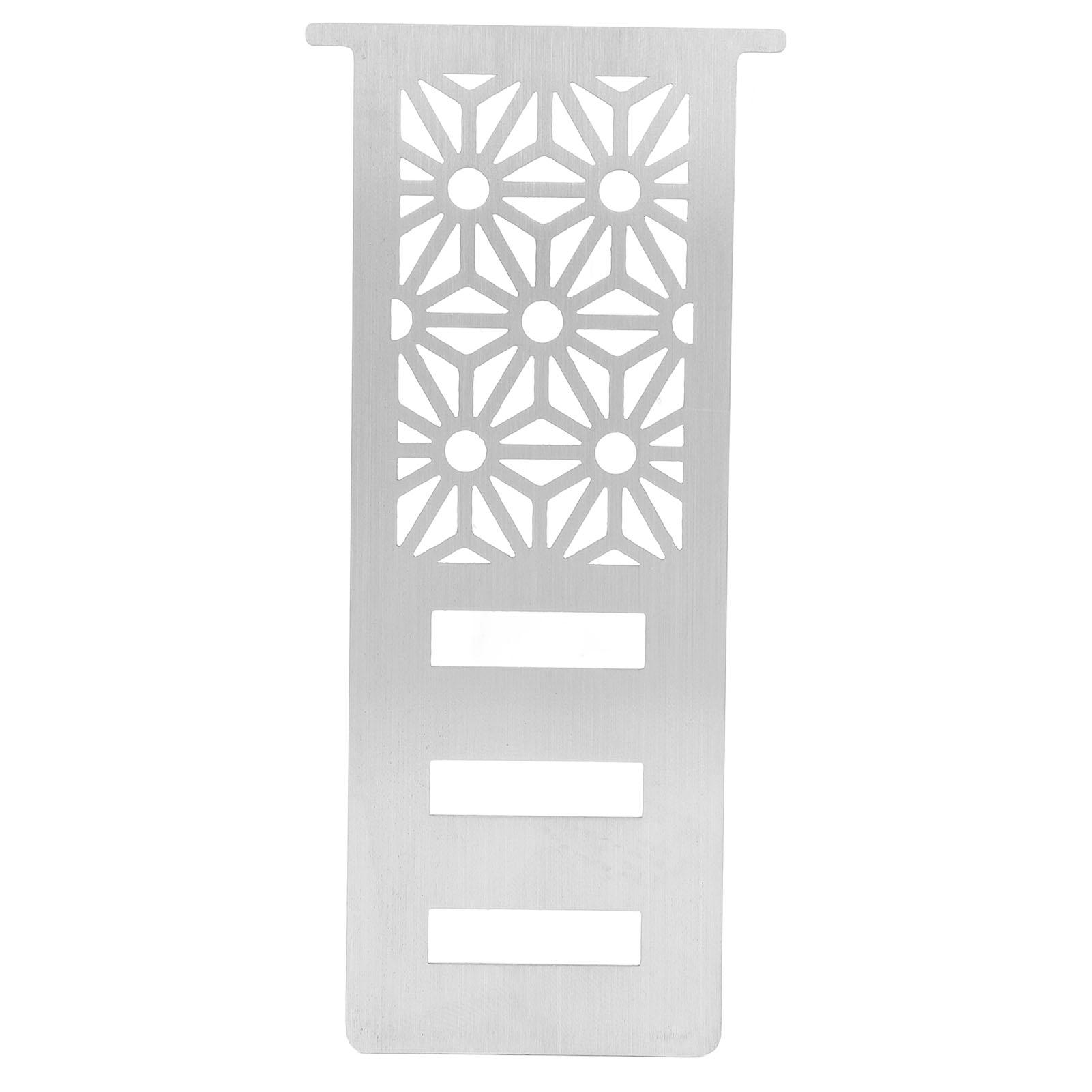 

Пластина Вилка для прибора Удлинительная пластина 3 отверстия Нержавеющая сталь Газовый прибор Трубка Удлинительная пластина для