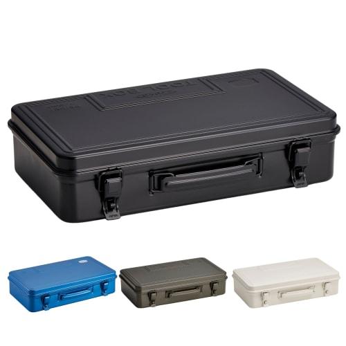 

Toyo Steel (ТОЙО) Стальной ящик для инструментов T-360 Черный [Прибл.]. [38 см Ширина x 22 см Глубина x 9 см Высота] Сделано в Японии Ящик для инструментов Ящик для хранения