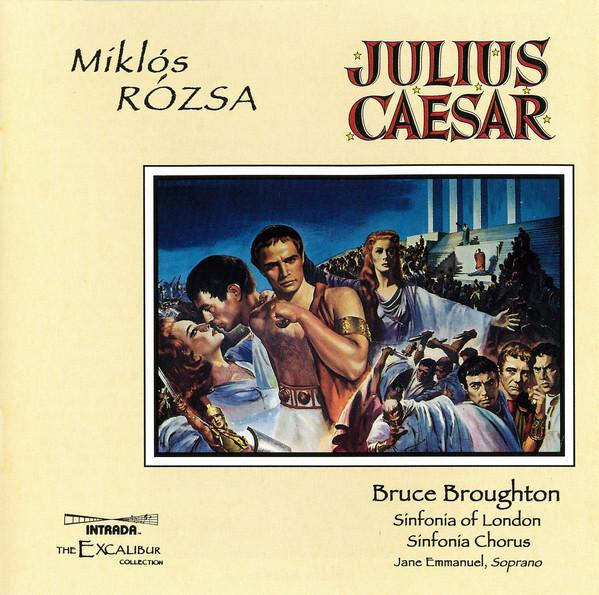 

CD ORIGINAL SOUNDTRACK - Julius Caesar MAF7056D Intrada 1995 US Classical Used