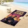 Name Custom Snoop Dogg Print Beach Towel, Large Soft Quick Dry Towel for Beach Camping Swimming