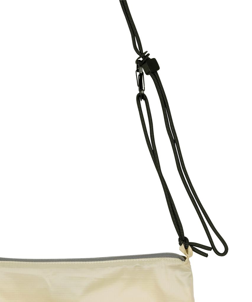 The Coldest Moment Tcm Mini Logo Ripstop Cross Bag (Cream)