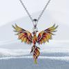 Modisches und elegantes Phönix-Anhänger-Halsketten-Set für Damen, Geburtstags-/Jubiläums-/Feiertags-Schmuckgeschenk für Ehefrau, Freundin