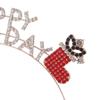 Festive Alloy Christmas Holiday Headband for Girls