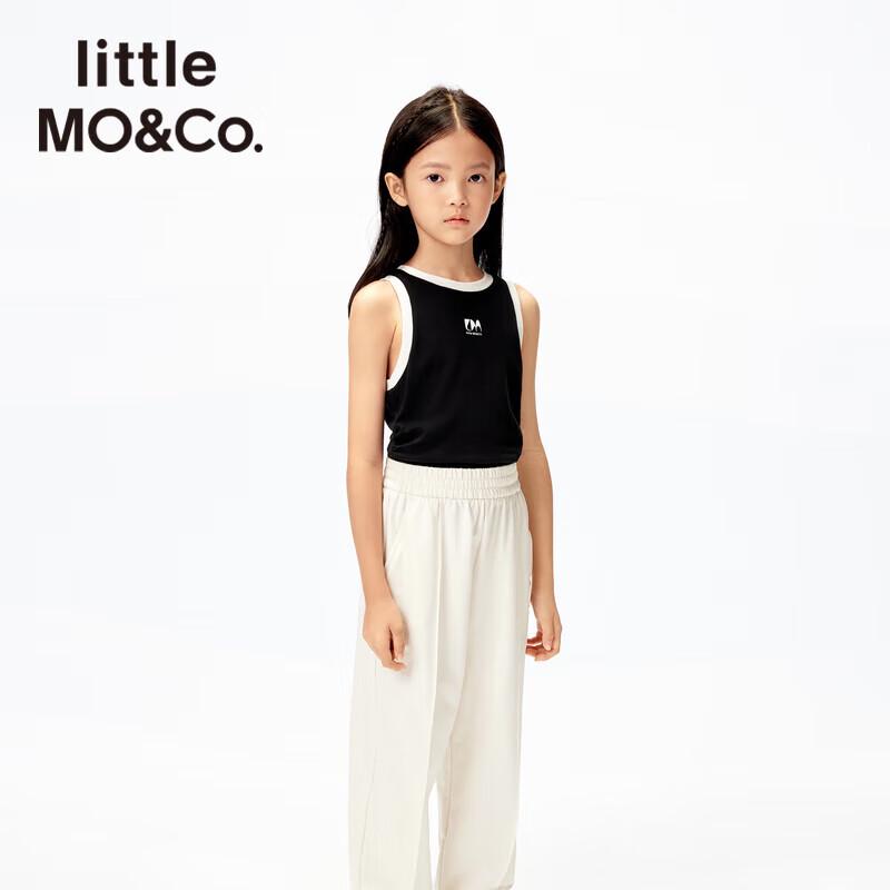 little MO&Co. Girls  Antibacterial Sporty Sleeveless Vest 120