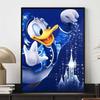 5D DIY Diamond Painting Decorations Donald Duck Magic Castle Theme Illustration Diamond Embroidery Rhinestone Cross Stitch Set Handmade