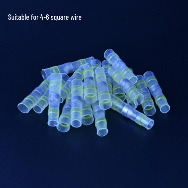 Waterproof Heat Shrink Tubing Sleeve with Solder Ring for Quick No-Crimp Wire Splices