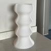 Modern Ins Vases 3D Printed Minimalist Flower Vase Luxury Flower Bottle Aesthetic Flowerpot for Living Room Home Decoration