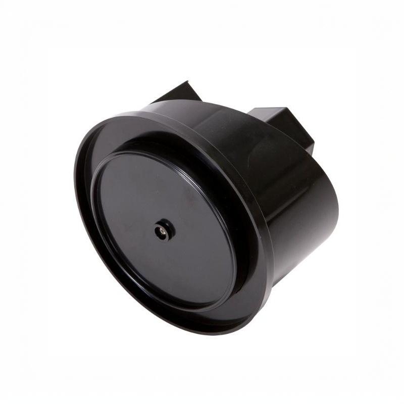 Black Rotatable Pen Holder Large Plastic Pencil Container Desk Organizer for Home Office Adult Student Stationery Holder