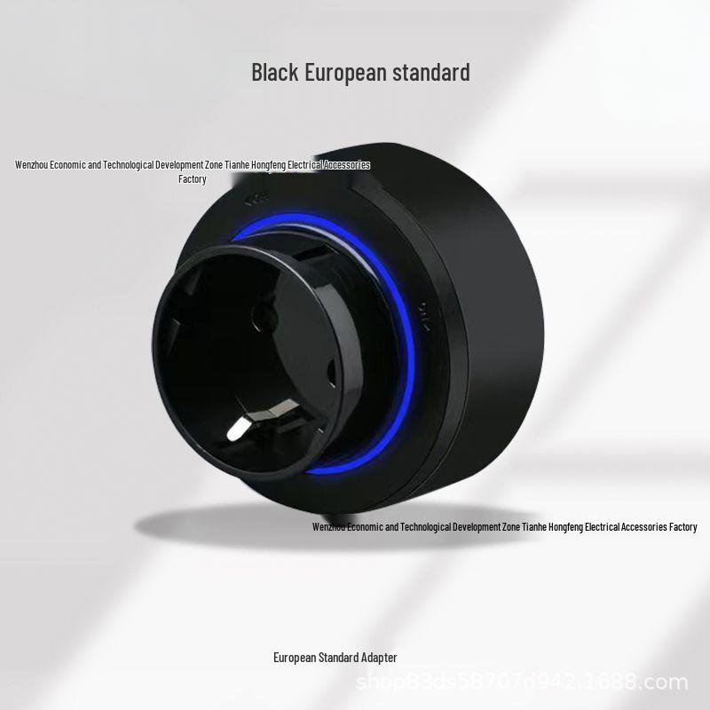 European Standard Aluminum Alloy Track Socket with Wood Grain Design