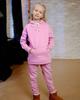 Felpa con cappuccio (ragazze) – Colore Unico, Foderato in Pile, Casual e Caldo, Inverno 6394-025-5 HC