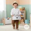 Non-slip Potty for Children with Removable Insert Stable Bear Stickers Gray White Sun Baby
