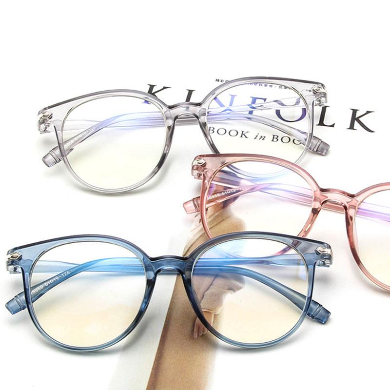 -1.0-1.5-2.0-2.5-3.0 To -6.0 Transparent Finished Myopia Glasses Men Women Black Eyeglasses Prescription Shortsighted Eyewear