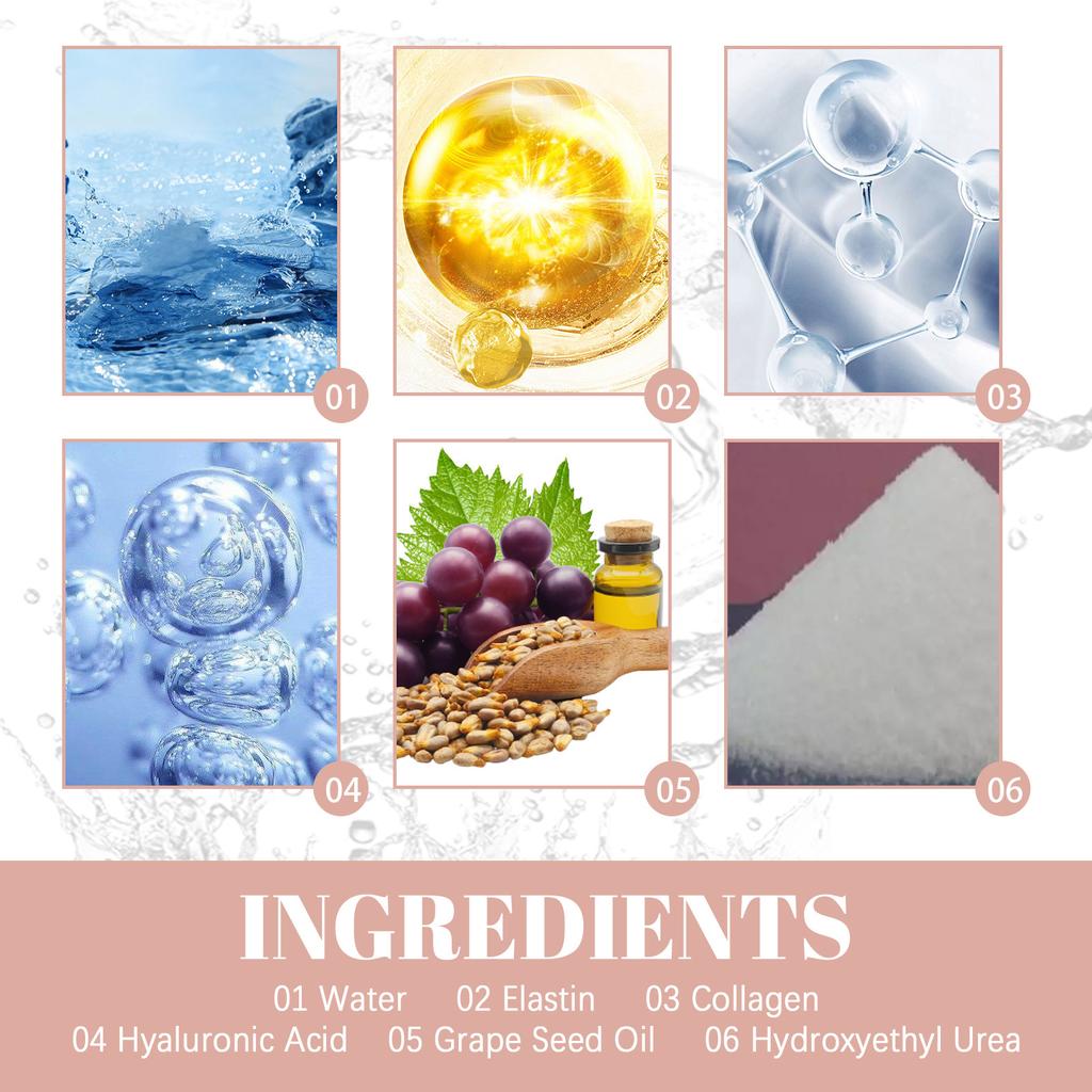 Collagen Light Bubble Serum Repair Dullness Firming Facial Skin Anti-Wrinkle Nourishing Skin Care Essence