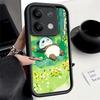 Cute Cartoon Panda Soft Phone Case for Xiaomi Poco X7 X6 X5 Pro X4 Gt X3 F7 Ultra M8 M7 Redmi 15C 15 14C 13 13C 12 12C 10 10C