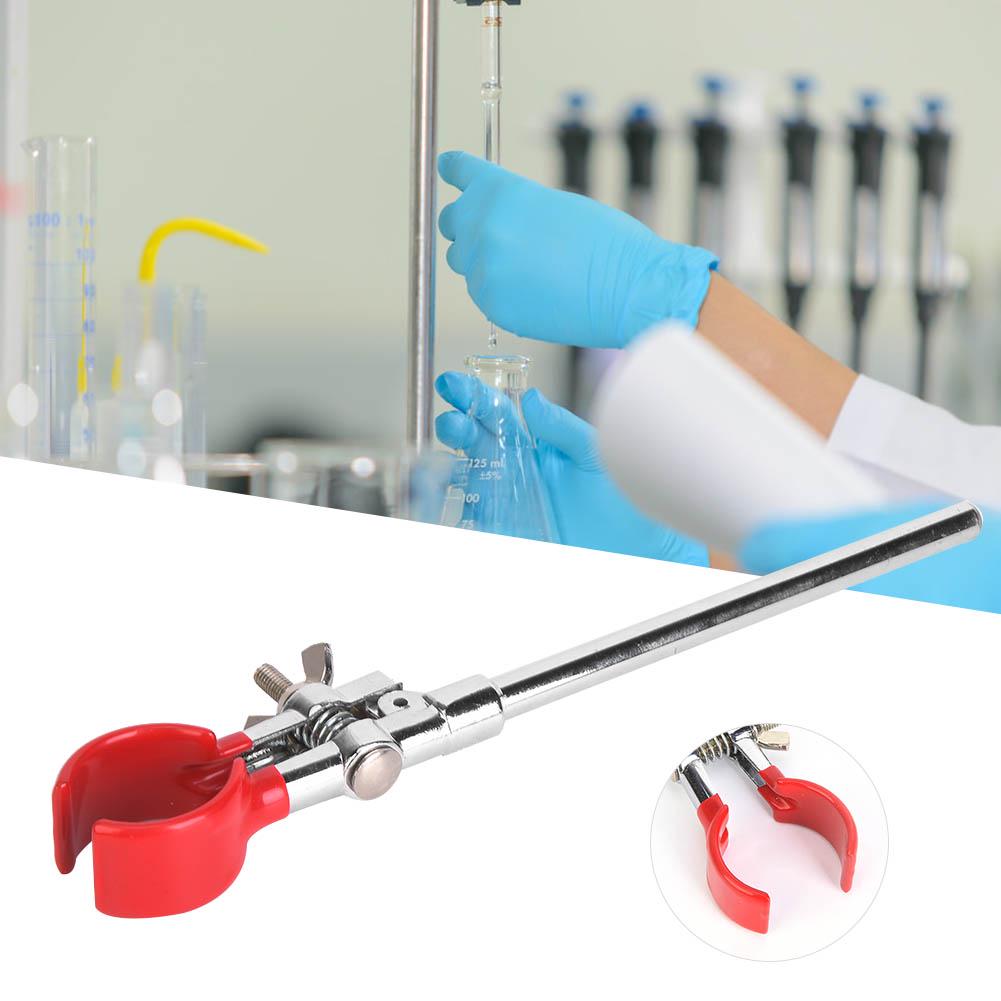 Labor Lehrinstrument Labor Glaskolben Klemme Clip Befestigungswerkzeug Experiment Zubehör