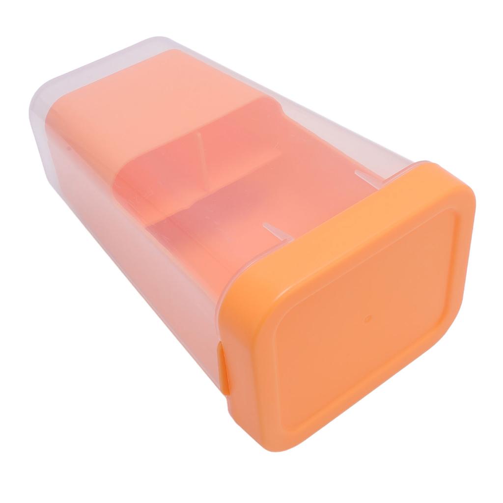 Cilantro Storage Container Plastic Transparent Reusable Easy To Clean Multipurpose Asparagus Container for Refrigerator Kitchen
