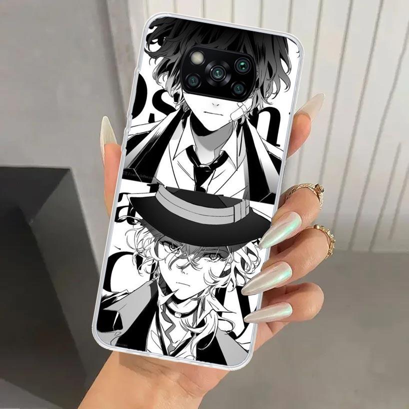 Bungo Stray Dogs Double Black Phone Case for Xiaomi Poco X7 X6 X5 X4 X3 Nfc F7 Ultra F6 F5 Pro F4 GT F3 M6 M5S M4 M3 Soft Print