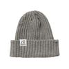 APOSTROPHE COMMA Summer Reversible Label Soft Ribbed Beanie (White)
