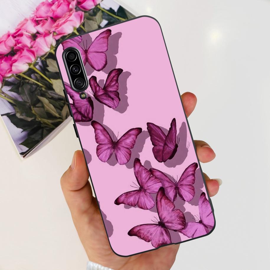 For Samsung Galaxy A90 5G Case Popular Flower Soft Silicon Phone Cover For Samsung A90 5G Fundas A 90 SM-A908N Shockproof Bumper