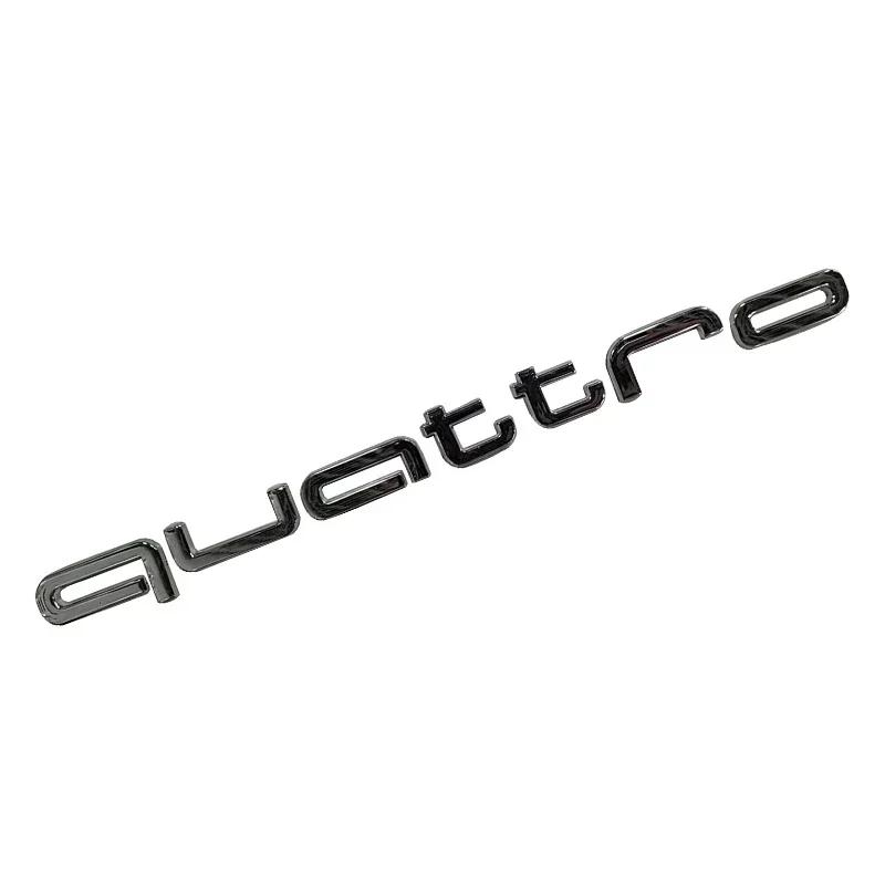 for tt Car Rear Trunk Badge Sticker Quattro A3 A5 A6 A4 A1 A2 B6 B5 B2 B7 Q5 Q3 Q2 S3 S5 S6 RS3 RS6 RS7 RS4 RS5 Emblem Decal