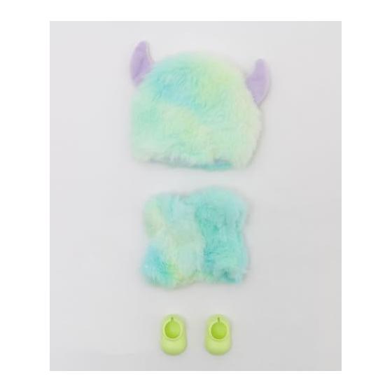[Wego] Stuffed Colorful Monster Set 12cm Stuffed Clothes Cute Kigurumi Gift Present for Women