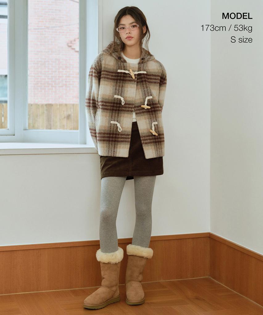 Musinsa Standard Woman 14W Corduroy Low-Rise Mini Scotts [Brown]