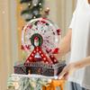 Rotating Luminous Ferris Wheel Music Box: Christmas Home Decoration & Creative Gift